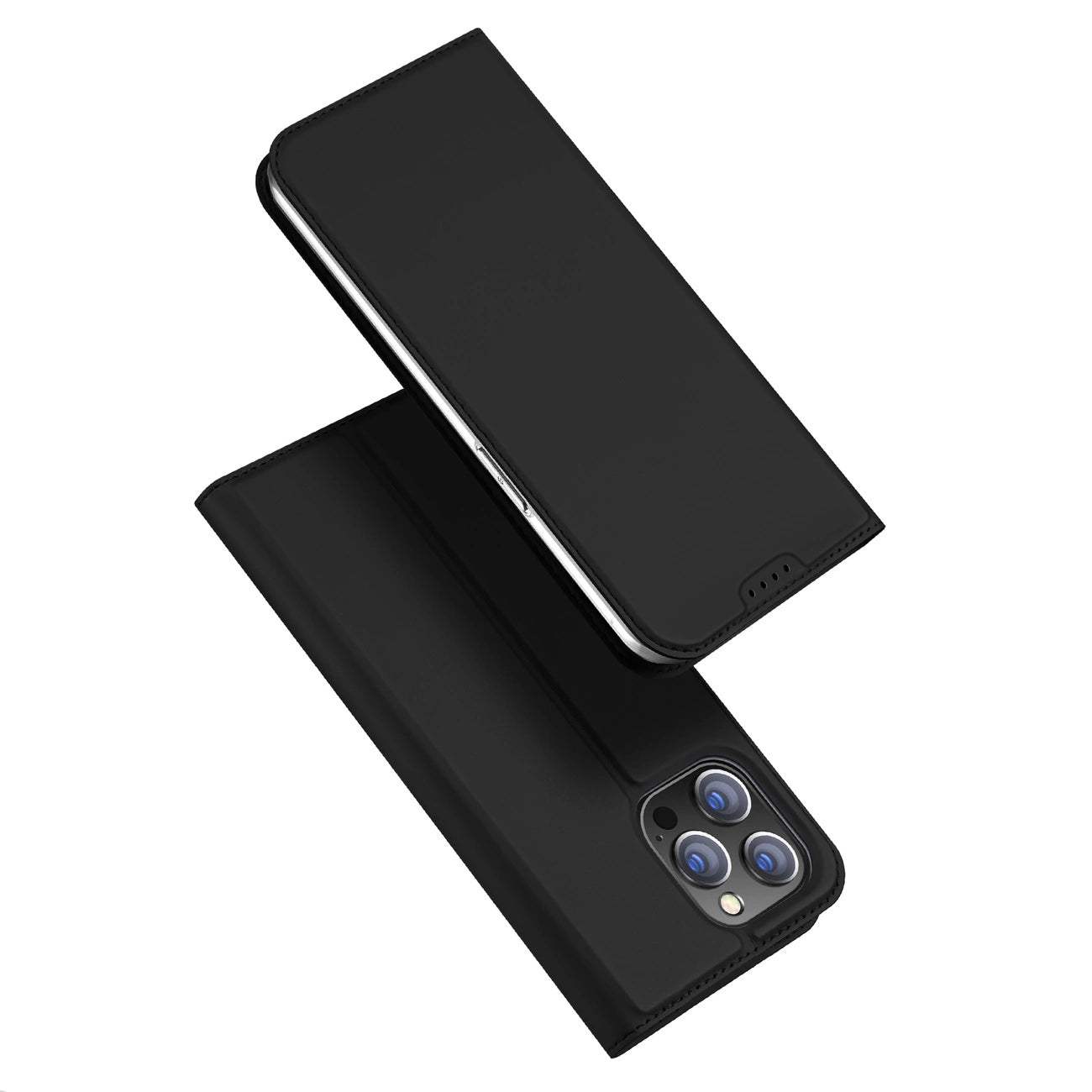 Dux Ducis Skin Pro Wallet Case for iPhone 15 Pro Max - Black_1