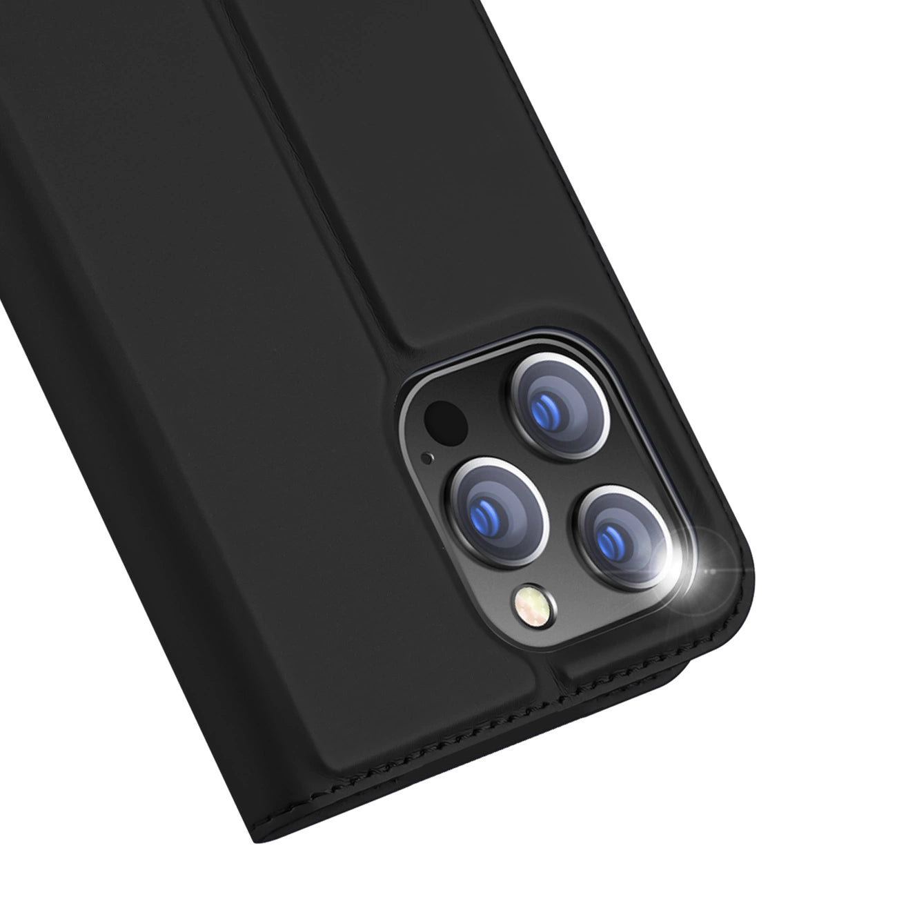 Dux Ducis Skin Pro Wallet Case for iPhone 15 Pro Max - Black_2