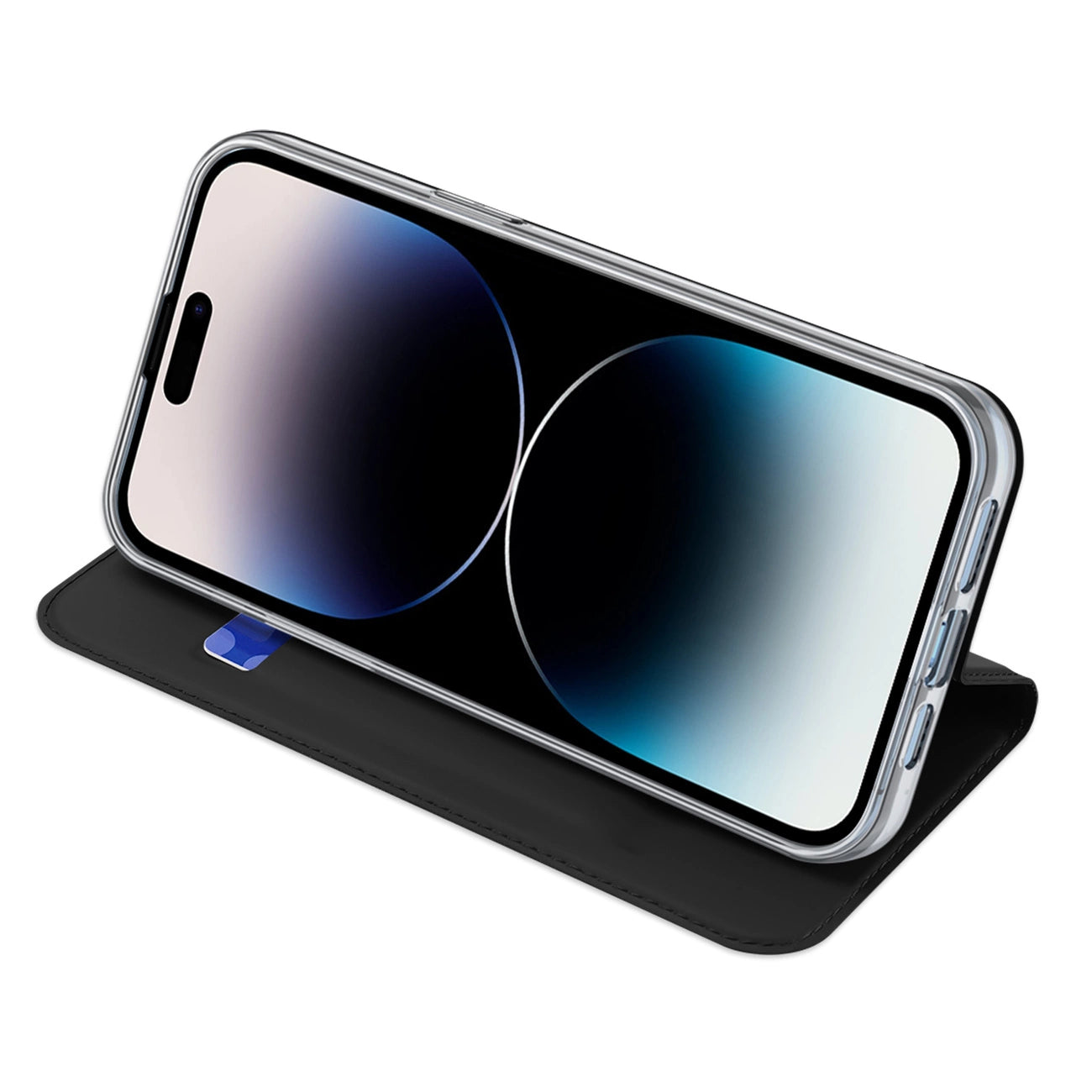 Dux Ducis Skin Pro Wallet Case for iPhone 15 Pro Max - Black_4