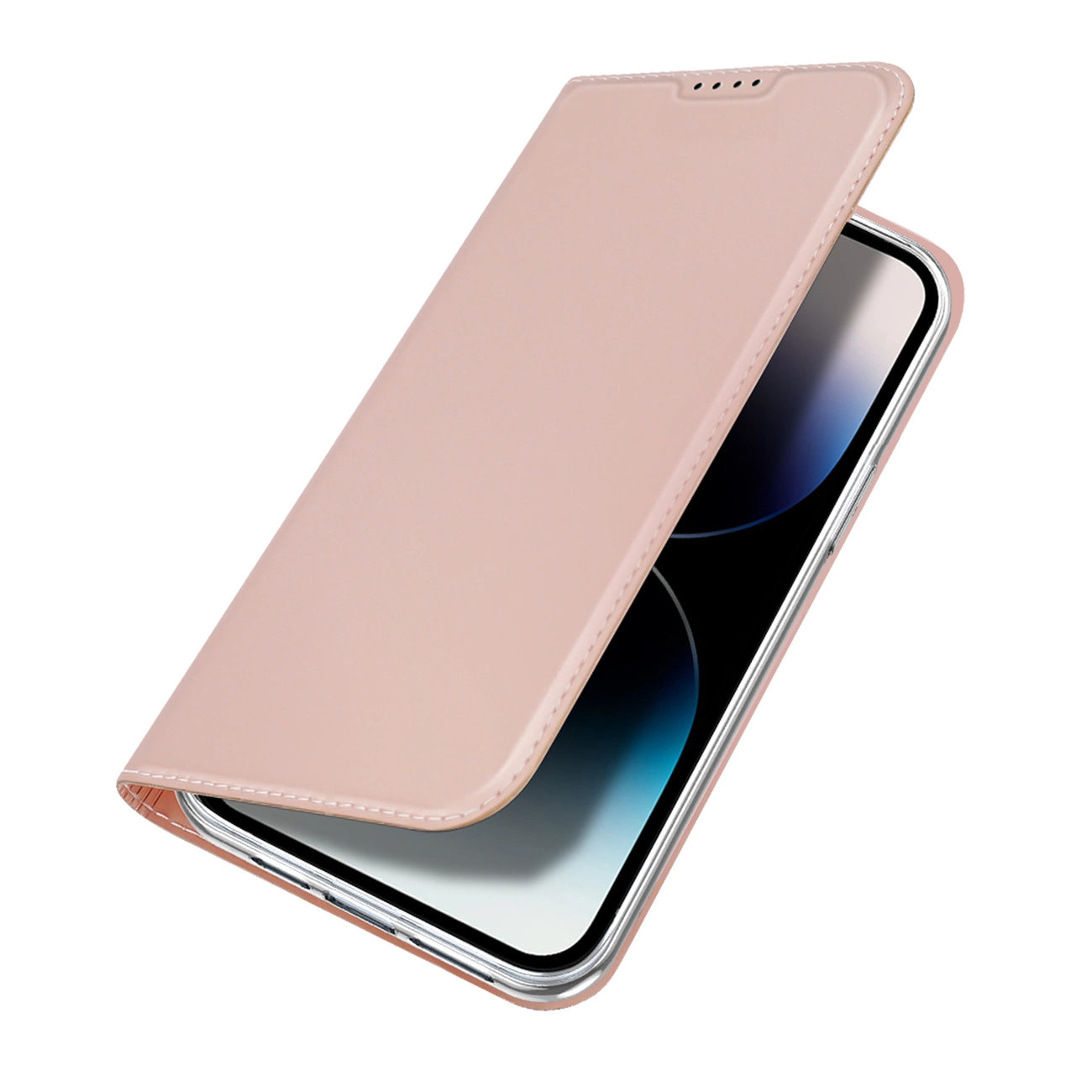 Dux Ducis Skin Pro Wallet Case for iPhone 15 Pro - Pink_3