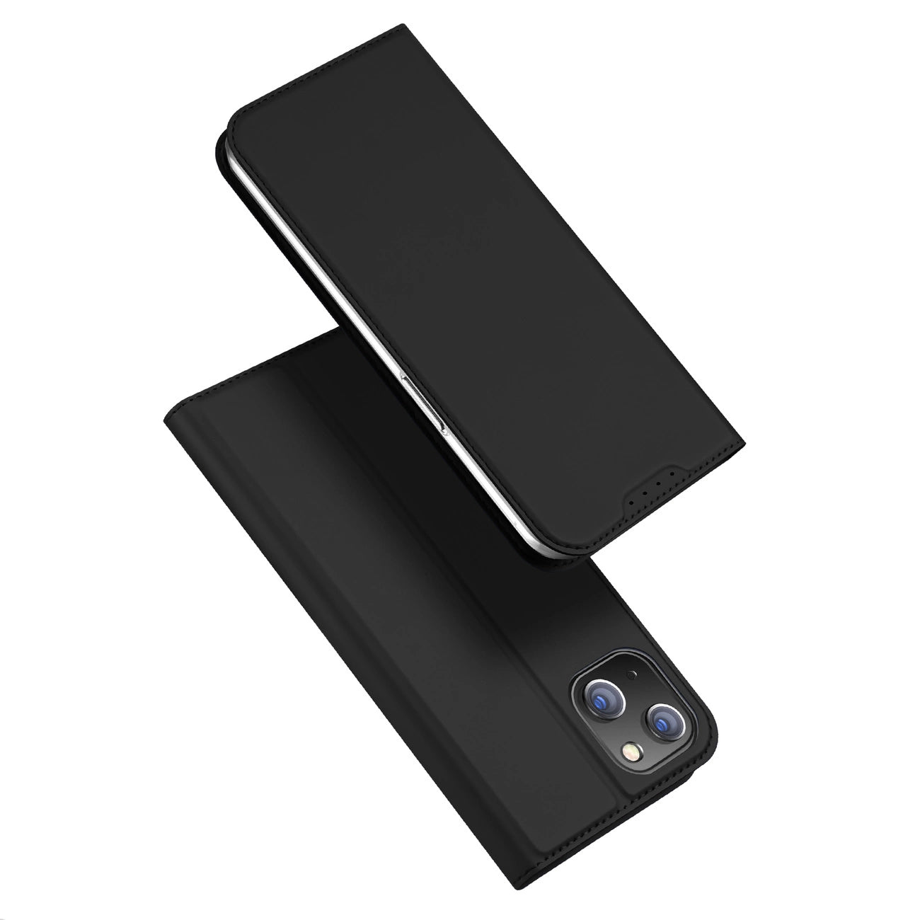 Dux Ducis Skin Pro Wallet Case for iPhone 15 Plus - Black_1