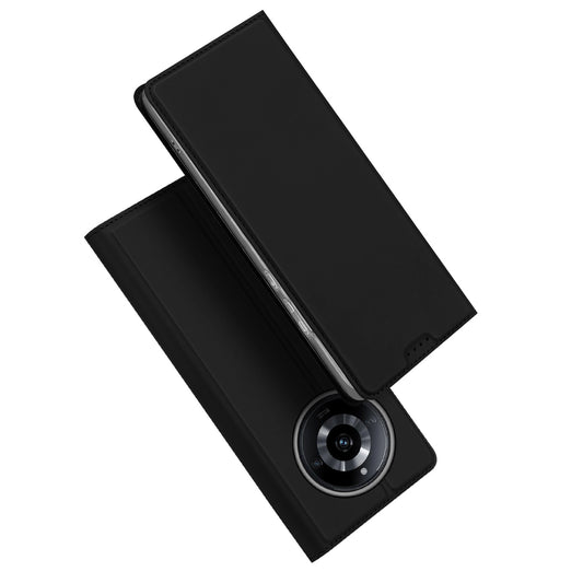 Dux Ducis Skin Pro Case Realme 11 Flip Card Wallet Stand Black_0