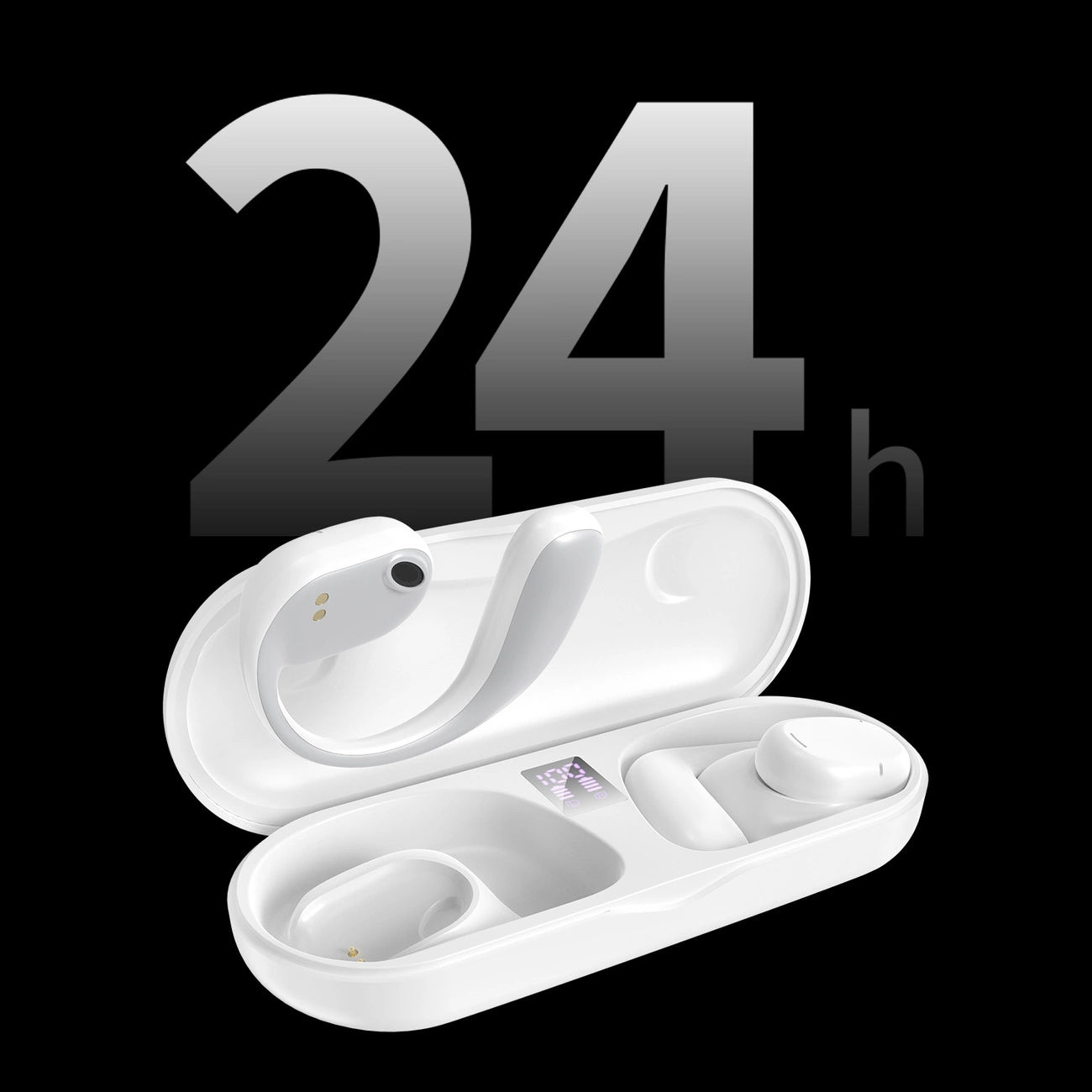 Dudao U17H Bluetooth wireless headphones - white_3