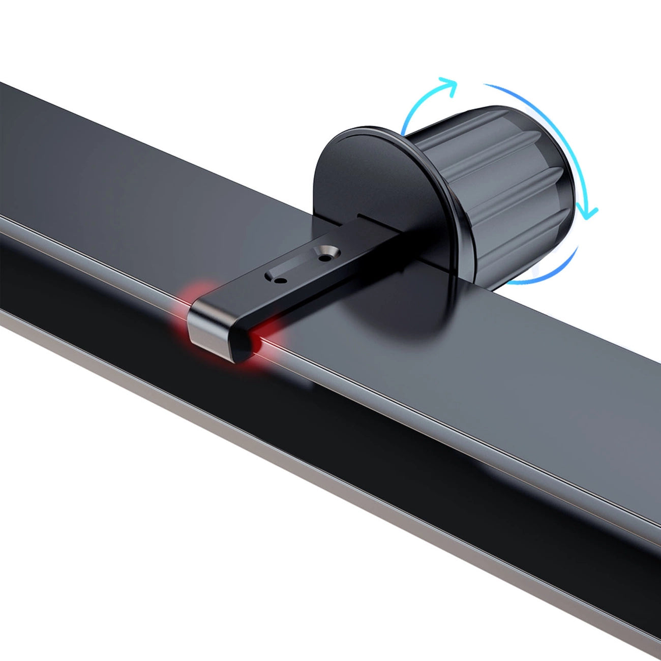 Magnetic holder with MagSafe inductive charger for 15W Dudao F12MAX ventilation grille - black_5