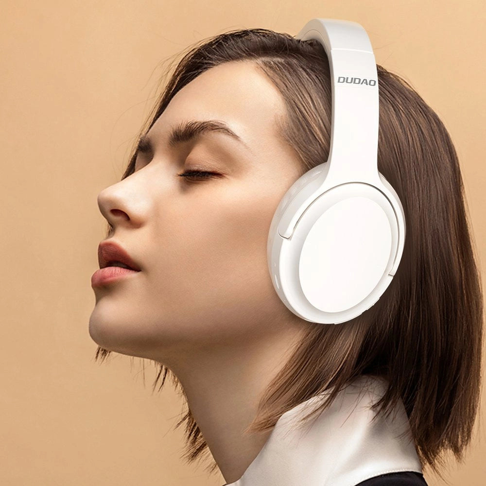 Dudao X22Pro on-ear wireless Bluetooth 5.3 headphones - white_3
