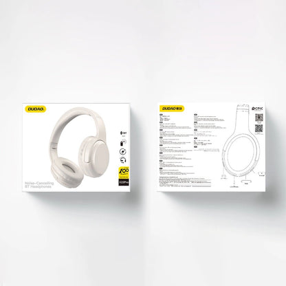Dudao X22Pro on-ear wireless Bluetooth 5.3 headphones - white_6