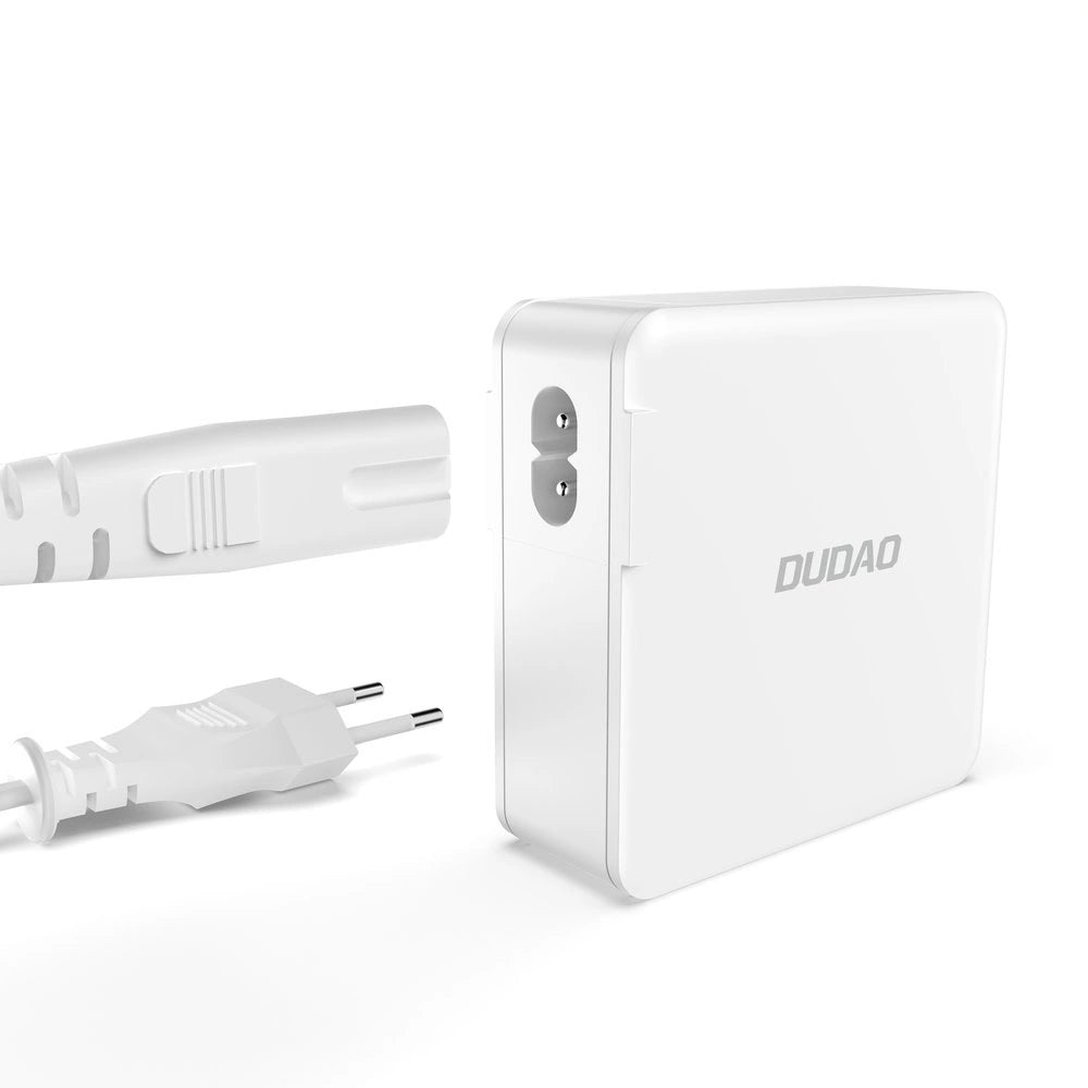 GaN 100W fast wall charger 2 x USB-C / 2 x USB Dudao A100EU - white_2