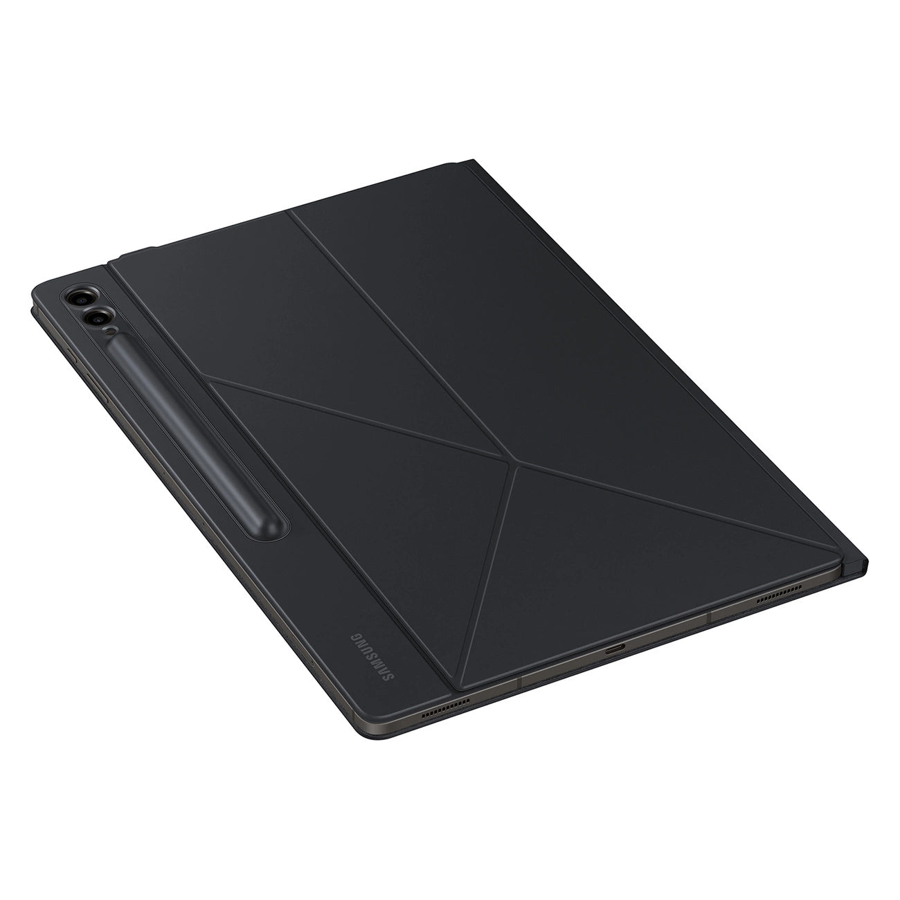 Flip case with stand for Samsung Galaxy Tab S9 Ultra Smart Book Cover - white_5