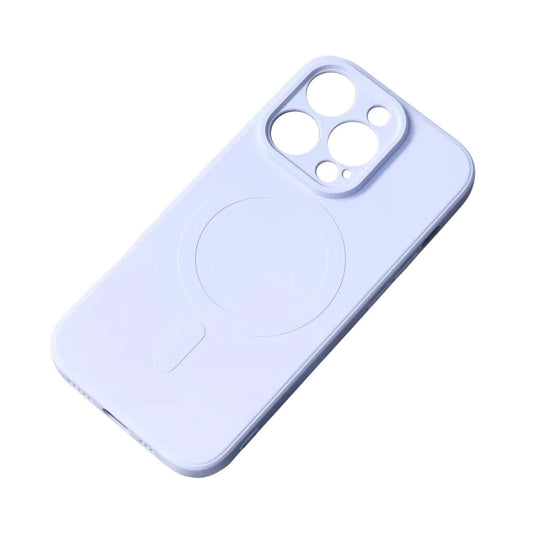 MagSafe Compatible Silicone Case for iPhone 15 Pro Max Silicone Case - Blue_0
