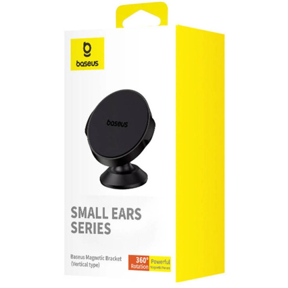 Baseus Small Ears 360° vertical magnetic holder (Overseas Edition) - black_2
