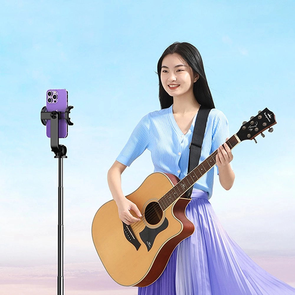 Selfie stick / telescopic pole with stand and Bluetooth remote control 1.5m Ugreen LP586 - black_8
