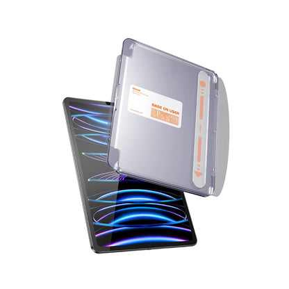 Baseus Crystal tempered glass for iPad Pro 12.9'' (2018/2020/2021/2022) + mounting kit - transparent_1
