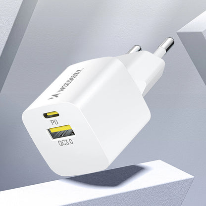 Wozinsky WWCEAC GaN USB-A USB-C 33W wall charger - white_9