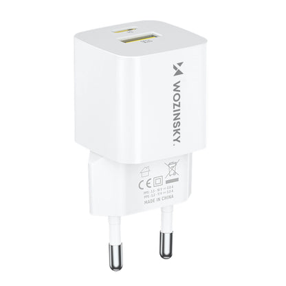 Wozinsky WWCEAC GaN USB-A USB-C 33W wall charger - white_1