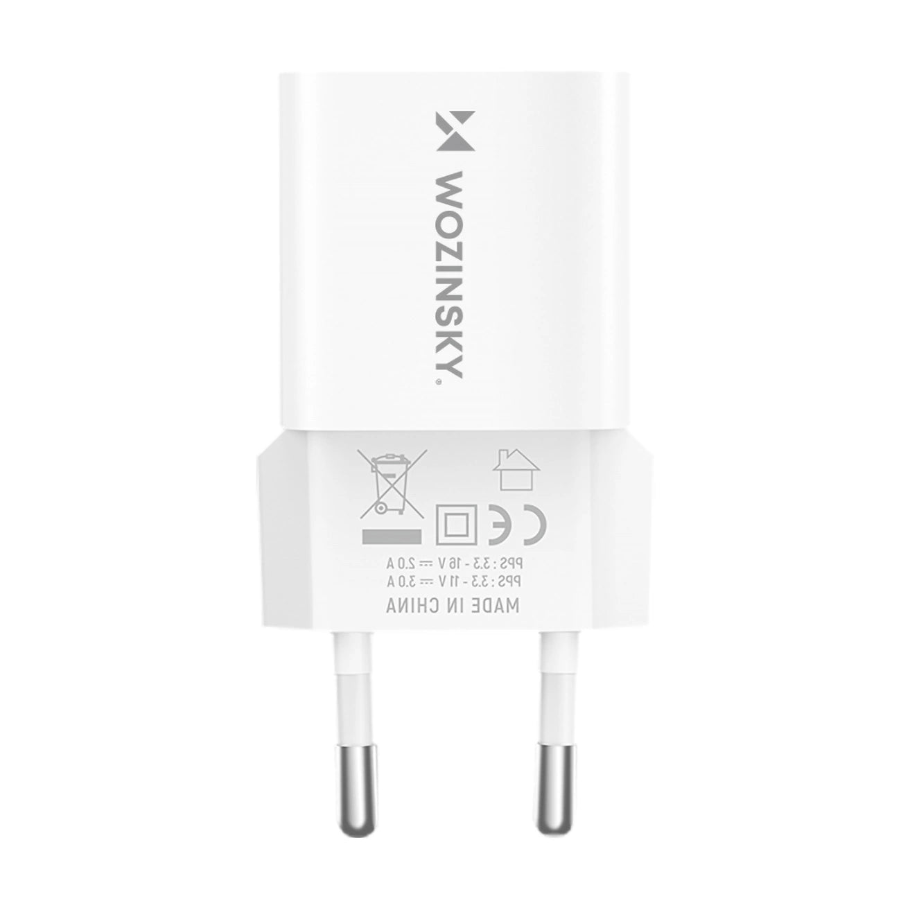 Wozinsky WWCEAC GaN USB-A USB-C 33W wall charger - white_2