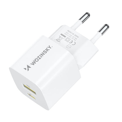 Wozinsky WWCEAC GaN USB-A USB-C 33W wall charger - white_3