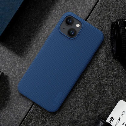 Nillkin Super Frosted Shield Pro reinforced case for iPhone 15 Plus - blue_11