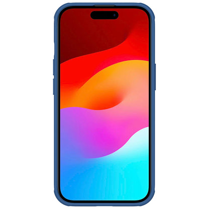 Nillkin Super Frosted Shield Pro reinforced case for iPhone 15 Plus - blue_1
