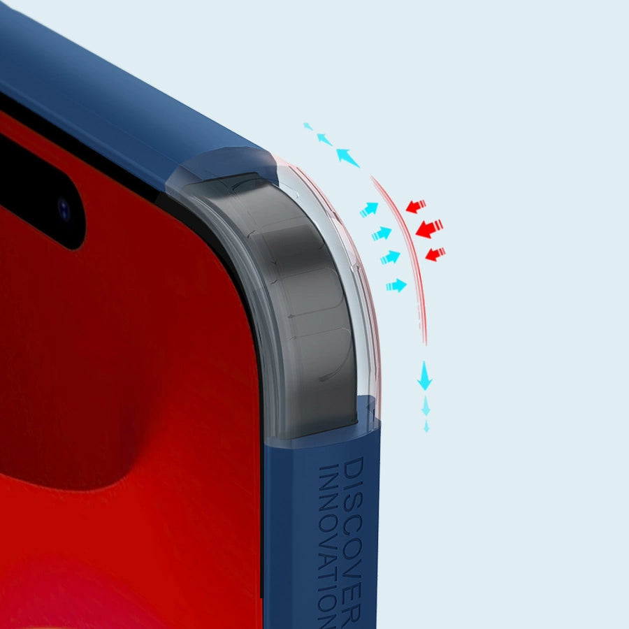 Nillkin Super Frosted Shield Pro reinforced case for iPhone 15 Plus - blue_6