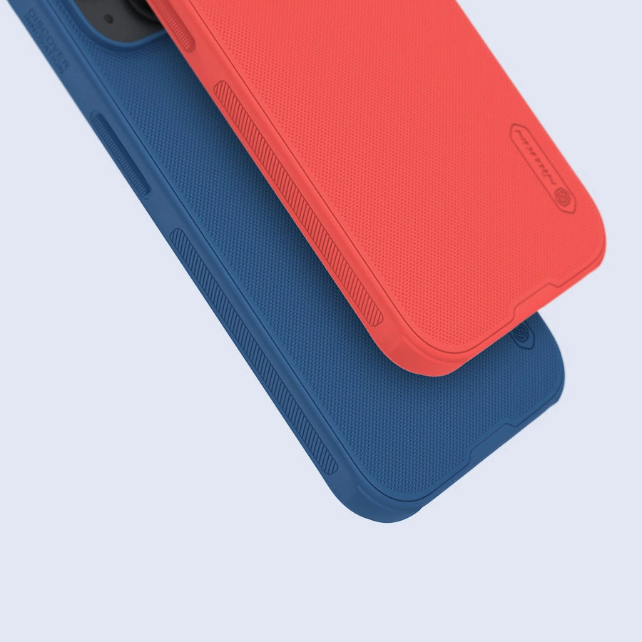 Nillkin Super Frosted Shield Pro reinforced case for iPhone 15 Plus - blue_8