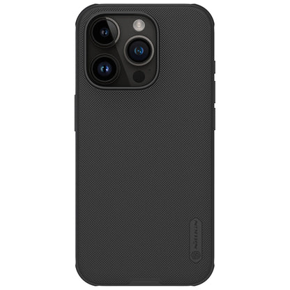 Nillkin Super Frosted Shield Pro reinforced case for iPhone 15 Pro - black_0