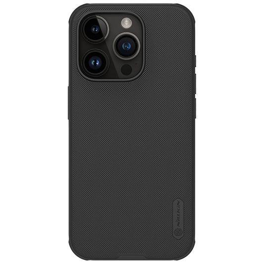 Nillkin Super Frosted Shield Pro reinforced case for iPhone 15 Pro - black_0