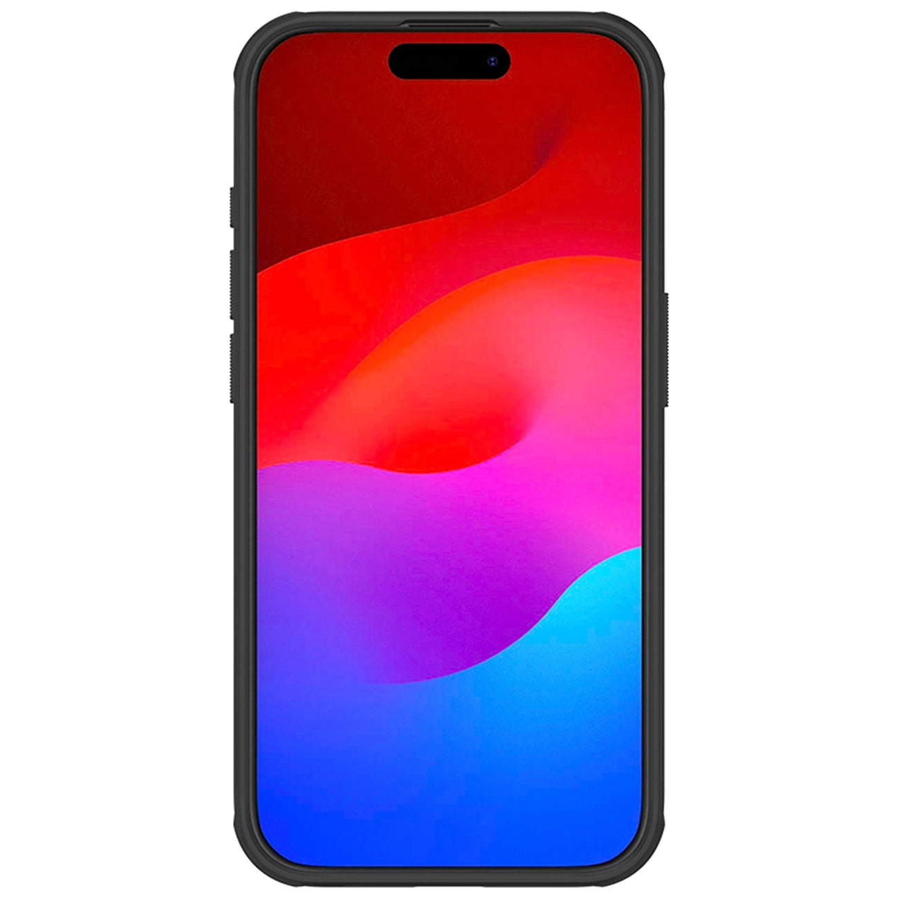 Nillkin Super Frosted Shield Pro reinforced case for iPhone 15 Pro - black_1