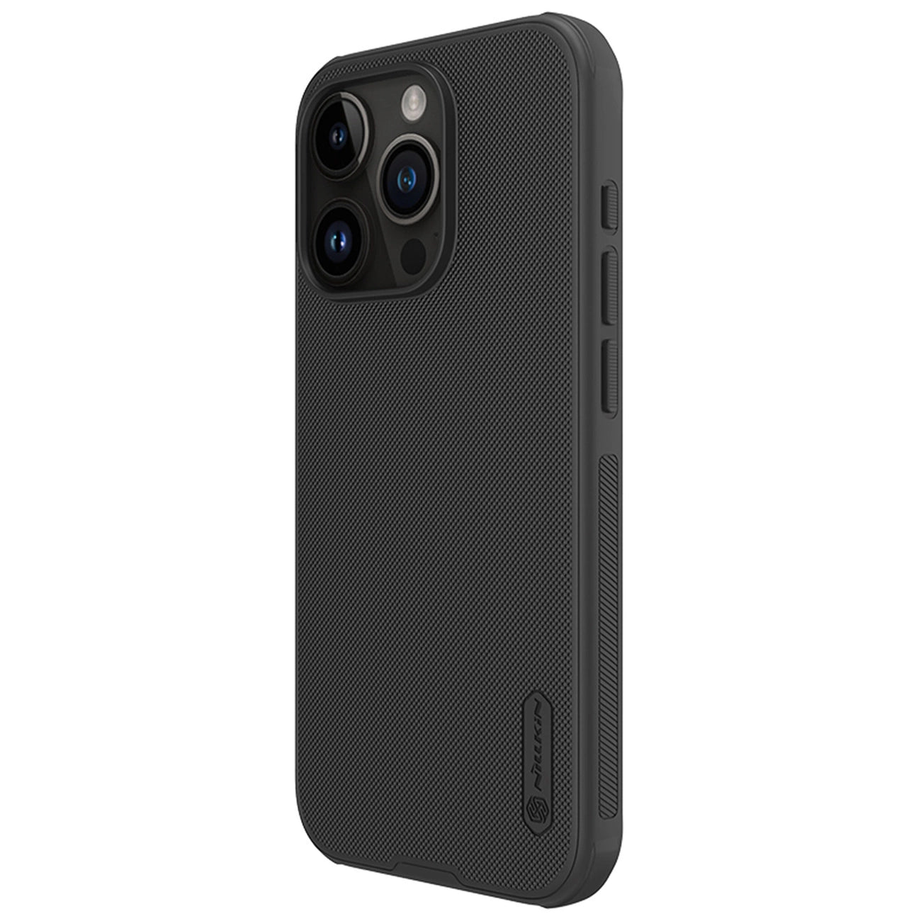 Nillkin Super Frosted Shield Pro reinforced case for iPhone 15 Pro - black_2