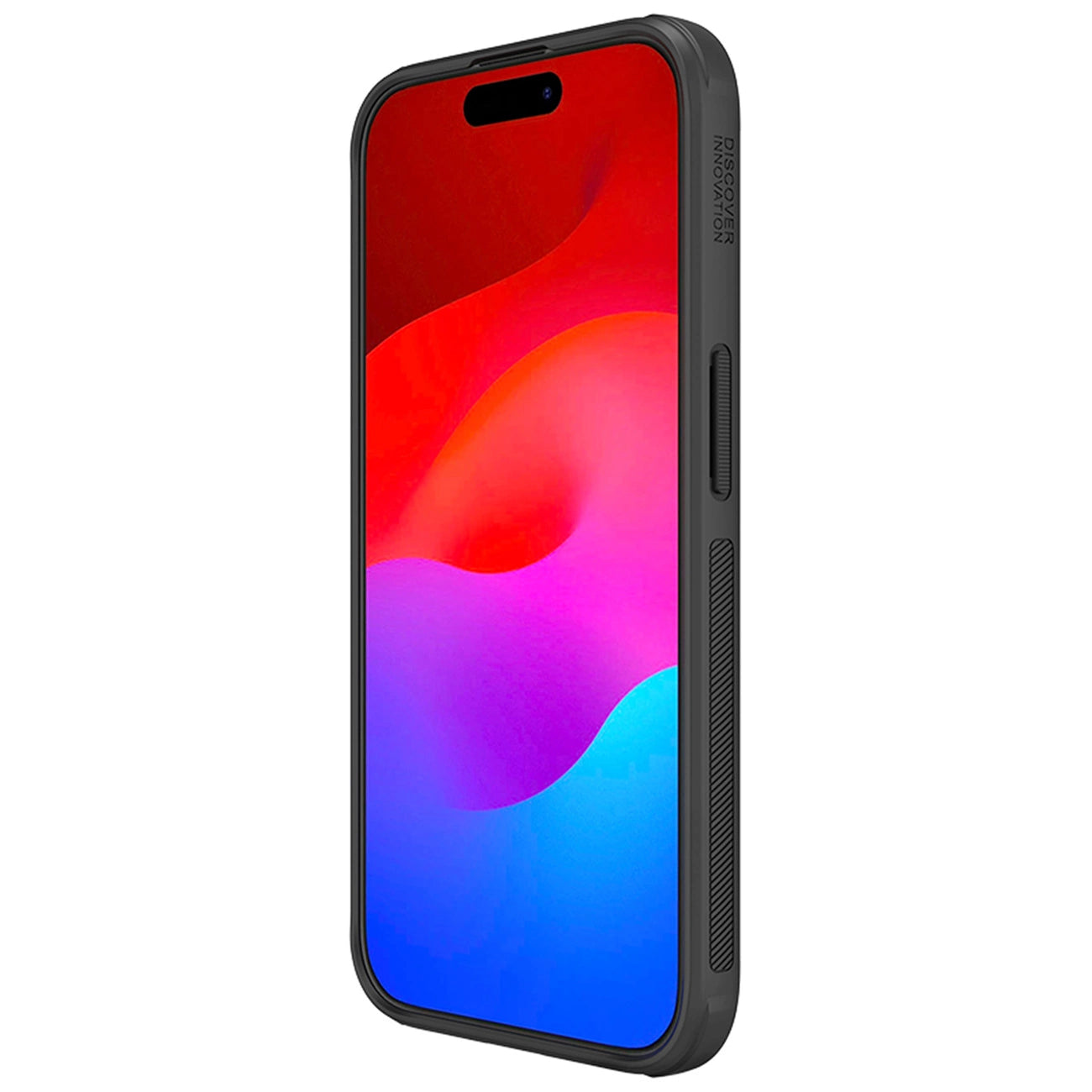 Nillkin Super Frosted Shield Pro reinforced case for iPhone 15 Pro - black_3