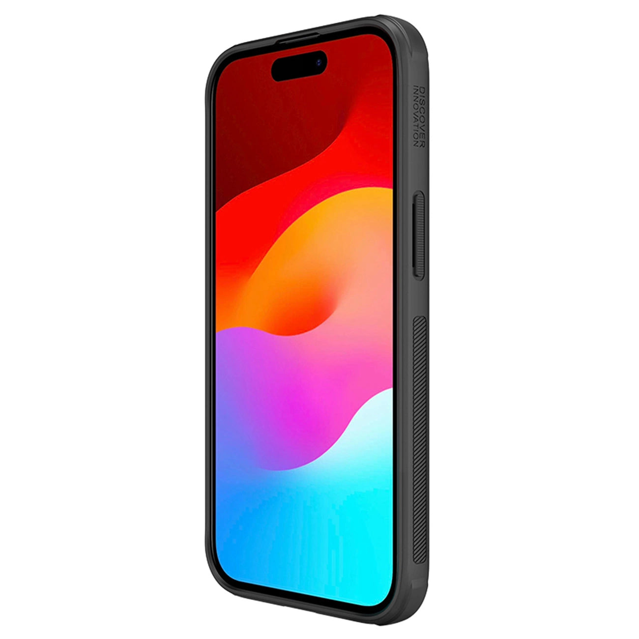 Nillkin Super Frosted Shield Pro reinforced case for iPhone 15 - black_3