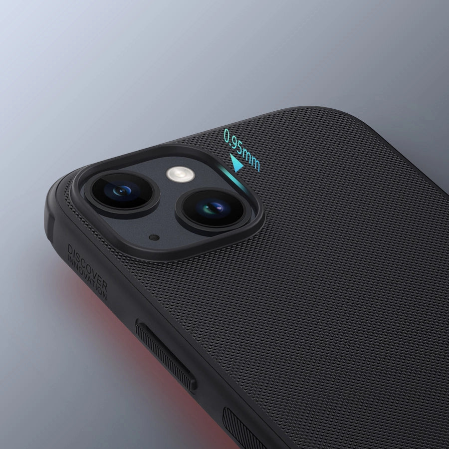 Nillkin Super Frosted Shield Pro reinforced case for iPhone 15 - black_7