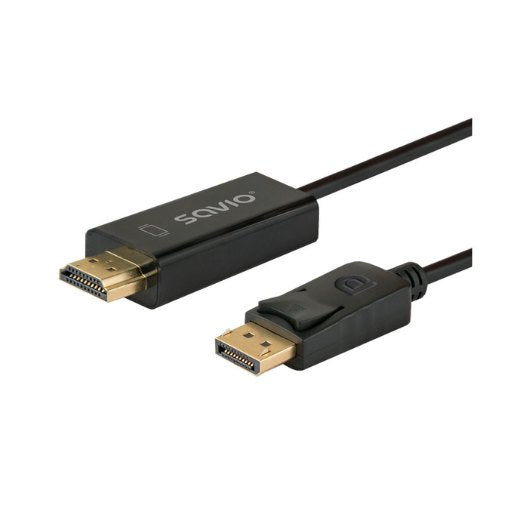 CABLE DISPLAYPORT A HDMI 1.5M SAVIO CL-183 M/M_0