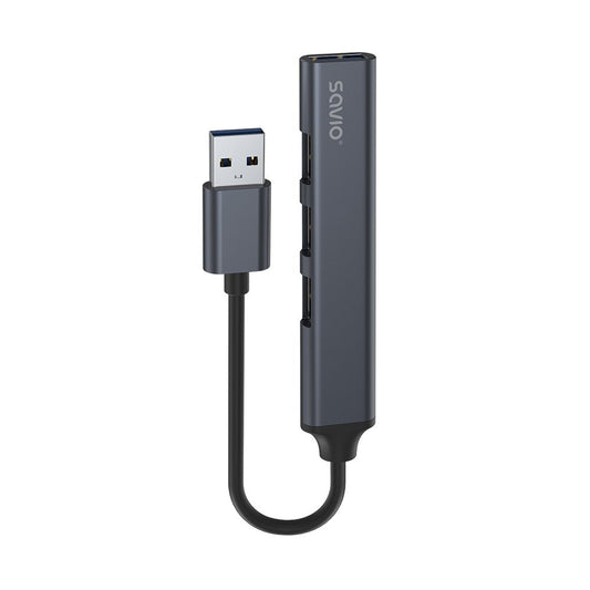 HUB USB(A) - 3 X USB(A) 2.0 + 1 X USB(A) 3.2 SAVIO_0