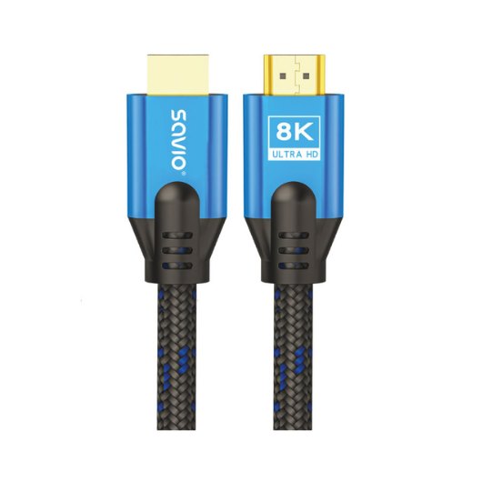 CABLE HDMI 2.1 (M) TRENZADO 8K SAVIO CL-169 5M_0