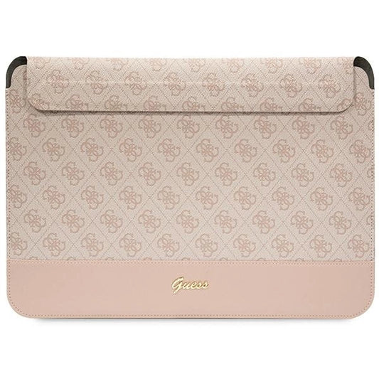Guess 4G Stripe Metal Logo case for a 14" laptop - pink_0