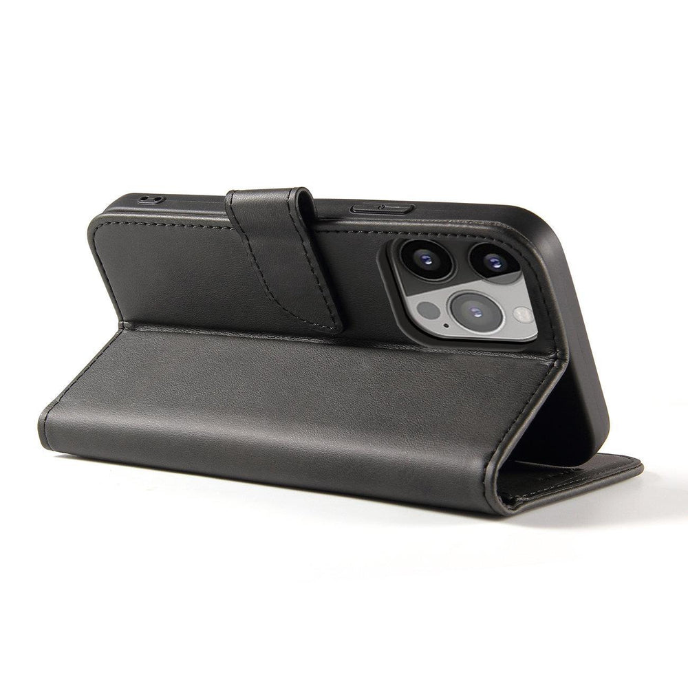Magnet Case case for Honor Magic5 cover with flap wallet stand black_2