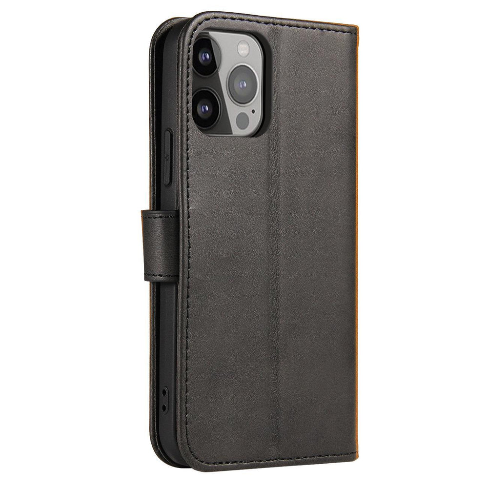 Magnet Case case for Honor Magic5 cover with flap wallet stand black_3