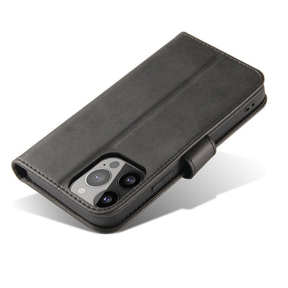 Magnet Case case for Honor Magic5 cover with flap wallet stand black_4