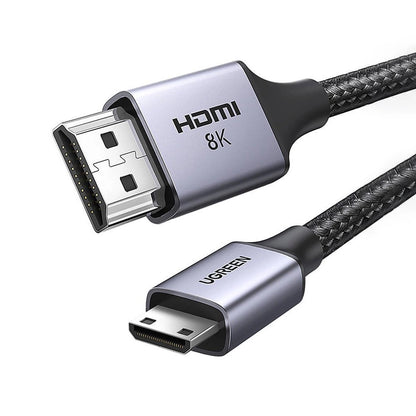 Ugreen HD163 15515 mini HDMI / HDMI 2.1 8K cable 2m - gray_0