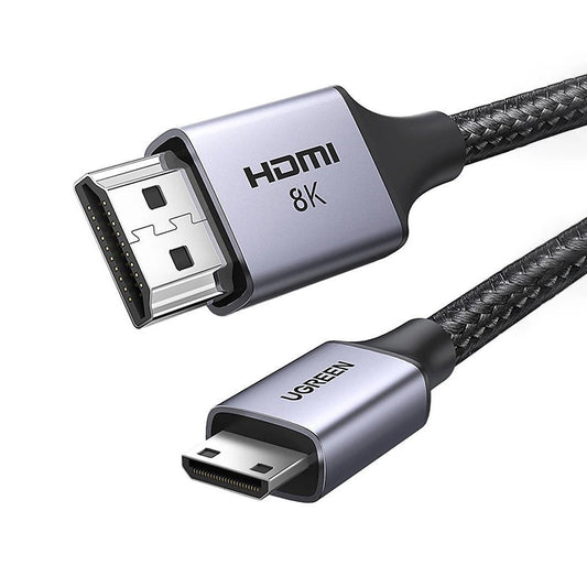 Ugreen HD163 15515 mini HDMI / HDMI 2.1 8K cable 2m - gray_0