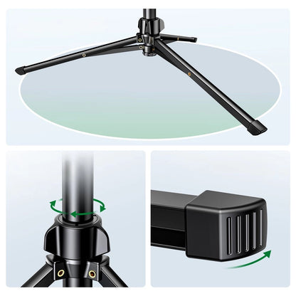Ugreen LP680 selfie stick with stand and Bluetooth remote control 1.8m - black_9