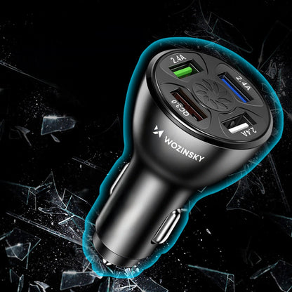 Wozinsky WCCAW 50W 4x USB-A QC car charger - white_4