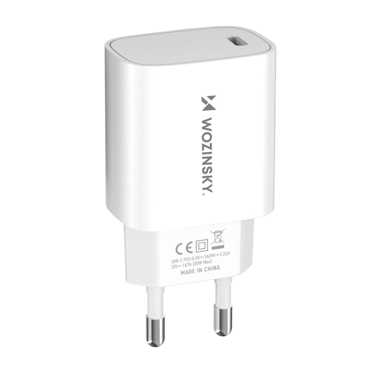 Wozinsky WGWCCW 20W USB-C wall charger - white_0