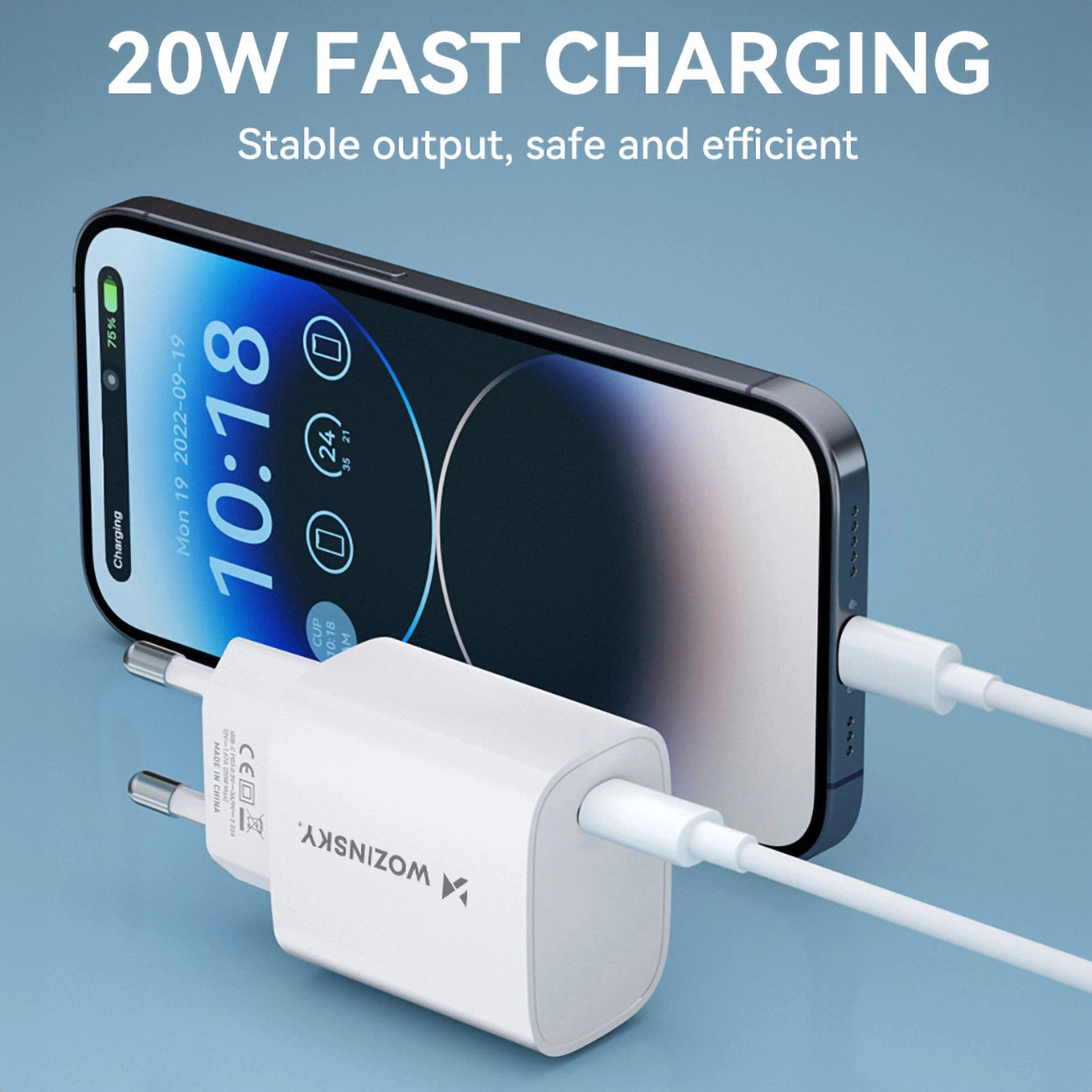 Wozinsky WGWCCW 20W USB-C wall charger - white_8