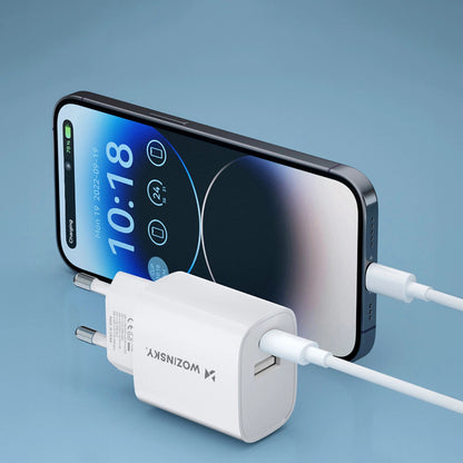 Wozinsky WGWCW USB-A USB-C 20W wall charger - white_14