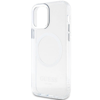 Guess Metal Outline Magsafe case for iPhone 12 / iPhone 12 Pro - silver_5