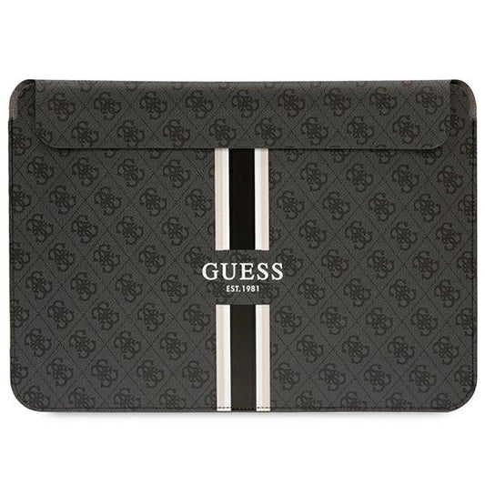 Guess 4G Printed Stripes cover for a 14" laptop - black_0