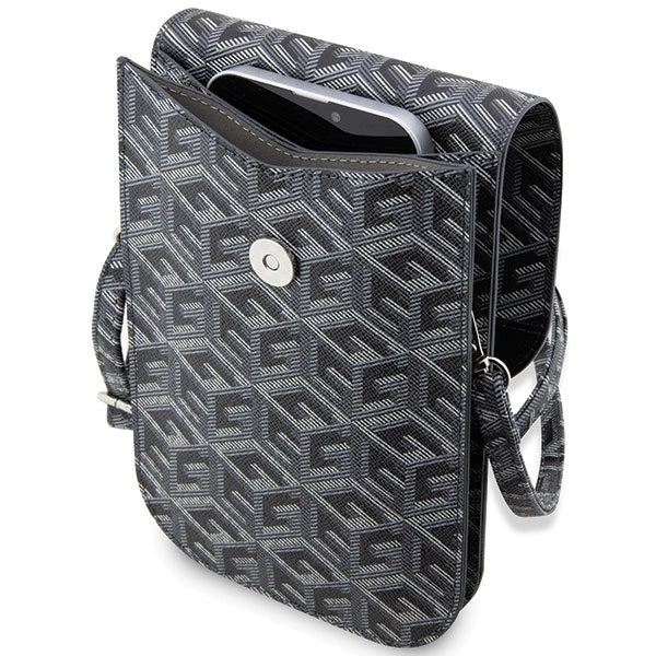 Guess Handbag GUWBHGCFSEK black/black GCube Stripe_3
