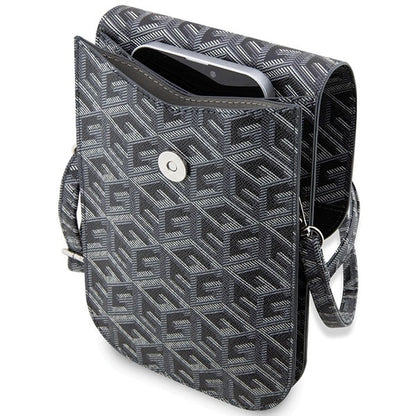 Guess Handbag GUWBHGCFSEK black/black GCube Stripe_3