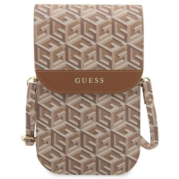 Guess Handbag GUWBHGCFSEW brown/brown GCube Stripe_1